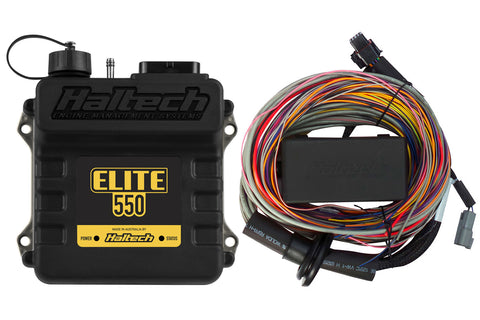 Elite 550 + Premium Universal Wire-in Harness Kit Length: 5.0m (16')
