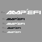 AMP EFI Premium Cut Vinyl Logo Decal